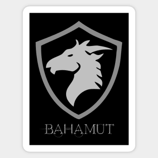 Symbol of Bahamut DnD Dragon God of Justice. Baldurs gate 3 Sticker